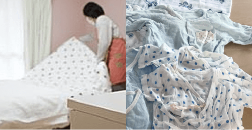 清潔な環境、妊婦さんや子どもの生活必需品などが提供できます。